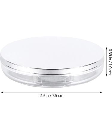 Beavorty Loose Powder Holder 4 Pcs Loose Powder Box Traveling Makeup Case Large Powder Puff Compact 5g Powder Case Mirror Mini - Buy Online on GoSupps.com