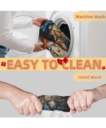 Handsome Cat Beard Bib Apron - Beard Hair Catcher for Men | Perfect Father's Day & Christmas Gift for Dad & Husband - Buy Online on GoSupps.com