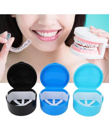 Buy Durable Waterproof Gum Shield Case | Portable 3-Compartment Mouth Protection Box for Sports & Clinics - Buy Online on GoSupps.com