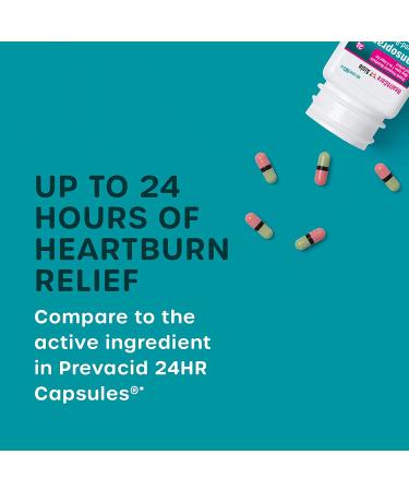 HealthCareAisle Lansoprazole 15mg 42 Delayed-Release Capsules - Acid Reducer for Frequent Heartburn - 42 Count - Buy Online on GoSupps.com