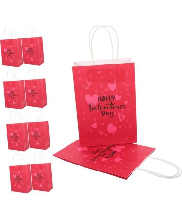Mobestech 40 Pcs Valentine's Day Tote Love Heart Gift Pouches Love Heart Bag Love Party Favors Bag Reusable Gift Wrap Gift Wrapping Bags Valentines Goodie Bags Wrapping Paper Handheld Child 1 count (Pack of 1) As Shown 1x4pcs - Buy Online on GoSupps.com