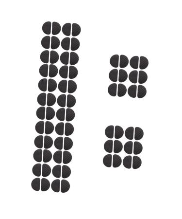 FOMIYES 72 Pairs Non-Slip Stickers Anti- Shoe Pad Noise Reduction Stickers Heel Sticker Protectors Protective Shoes Sole Heel Protectors Anti-Skid Sole Pads Shoe Metatarsal Pads Rubber