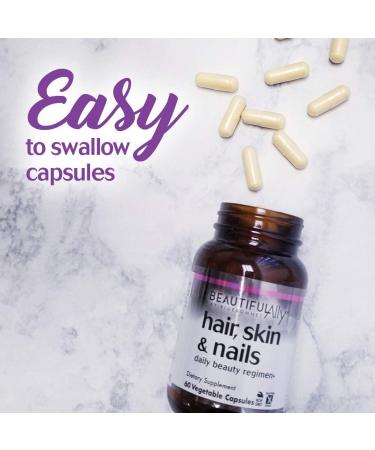 Bluebonnet Nutrition Beautiful Ally Hair Skin & Nails - 90 Vegetable Capsules for Healthy Beauty - Buy Online on GoSupps.com