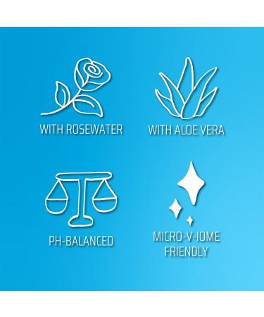 Queen V V Bar - pH Balanced Cleansing Bar 3.5 oz Enriched with Aloe and Rose Water - Buy Online on GoSupps.com