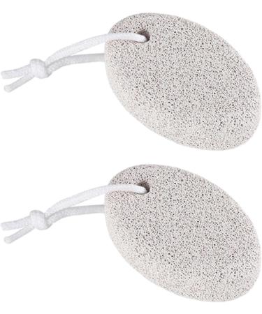 2-Piece Nature Pumice Stone & Lava Scrubber Set | Effective Dead Skin Remover for Feet & Hands - Buy Online on GoSupps.com