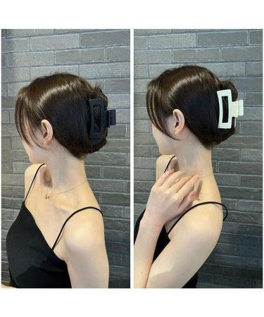 Jasni 10pcs Multicolor Combined Matte Nonslip Big Hair Claw Clips shark Catch clip Women Fashion Hair Styling Accessories Flower Hair Clips - Buy Online on GoSupps.com