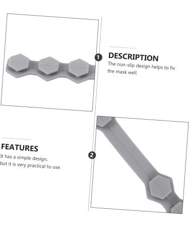 Amosfun 10-Piece Mask Hook Ear Holder Face Cover Rope Extension & Buckle for Comfortable Wear | International Shipping Available - Buy Online on GoSupps.com