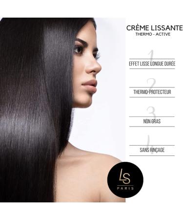 LAURA SIM'S - Steampod Thermo-active Fluid Smoothing Cream without Rinsing - Thermal Protection up to 230 - Wavy Curly Frizzy Hair - Hydrates Nourishes Softens Detangles - 150 ml - Buy Online on GoSupps.com