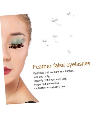 FRCOLOR 3 Pairs Yellow Fake Eyelashes with Adhesives - Premium Quality Eyelashes for International Shipping - Buy Online on GoSupps.com