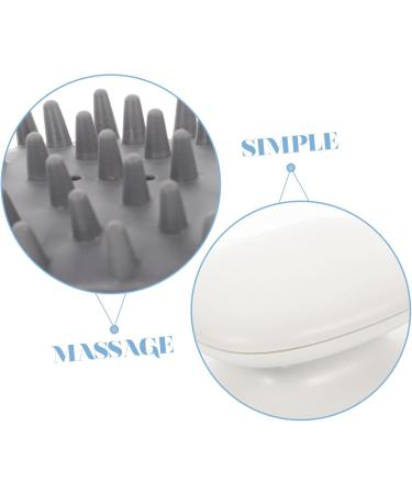 Fomiyes 2-in-1 Shampoo Brush & Scalp Massager - Silicone Hair Care Tool for Men & Women - Plastic Hairbrush for Shower & Massage - Buy Online on GoSupps.com