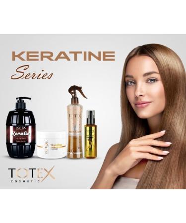 TOTEX Keratin Leave-In Conditioner - 2 Phases - 400 ml - Buy Online on GoSupps.com