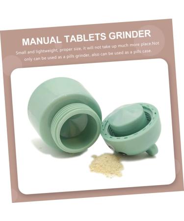2pcs Portable Manual Tablet Grinder - Efficient Pill Crushing for Easy Medicine Supply - Buy Online on GoSupps.com
