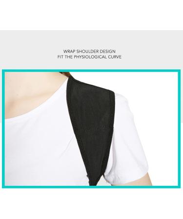 Hunchback Corrector for Teenagers - Breathable & Soft Black Back Support (XL) | Ideal for Home Use - Buy Online on GoSupps.com