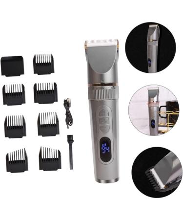 Ipetboom Rechargeable Hair Clipper 1 Set Hair Clipper Electric Mens Electric for Men Shaving Beard Trimmer Professional Clippers for Barbers Hair Household Man USB Hair Clipper - Buy Online on GoSupps.com