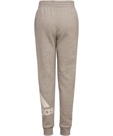 adidas Youth 3 Stripe Fleece Jogger in Medium Grey Heather - Large Size - Buy Online on GoSupps.com