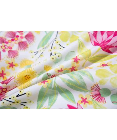 BONVERANO Baby Girls Swimsuit | Toddler Bathing Suit UPF 50+ Sun Protection | Long-Sleeve Zipper One Piece Swimwear | 2-3 Years Lotus - Buy Online on GoSupps.com