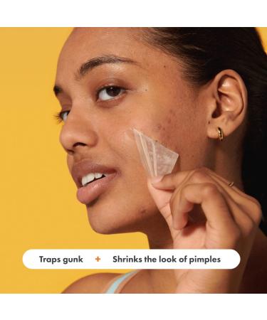 Mighty Patch Face XL Hydrocolloid Mask for Acne - 5 Large Pimple Patches - Vegan & Cruelty-Free - Buy Online on GoSupps.com