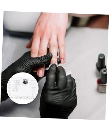 PLAFOPE Nail Art Soft Silicone Pad Silicone Stamping Plate Nail Sticker Guide Nail Polish Practice Pad Nails Silicone Mat Nail Art Stamping Mat Manicure Mat 38x29cm White - Buy Online on GoSupps.com