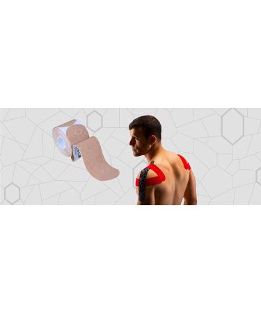 Theraband Kinesiology Tape - Beige | Elastic Adhesive for Support & Relief - Buy Online on GoSupps.com