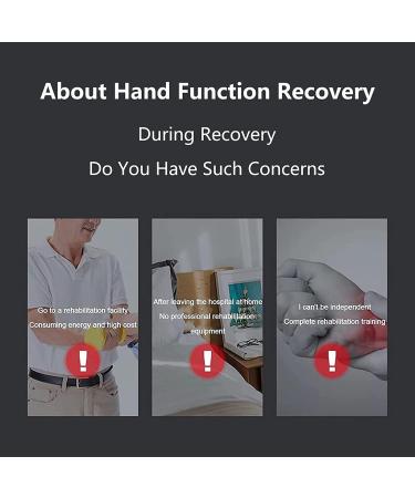 ZZBB Rehabilitation Robot Gloves Smart Chargeable Finger Training Rehab Orthotics Rehabilitation Gloves for Stroke Hemiplegia Hand Function Recovery Left Small - Buy Online on GoSupps.com