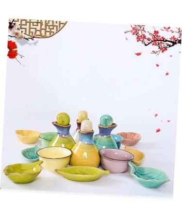 FOMIYES Liquid Containers Glass Dispenser Perfume Bottle Beauty Salon Supplies Oil Can Oil Rack Miniature 5.5 7.5cm Red - Buy Online on GoSupps.com