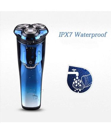 Buy Rechargeable Electric Shaver with Pop-Up Trimmer - IPX7 Waterproof 3D Rotary Razor for Easy Use & Storage - International Shipping Available - Buy Online on GoSupps.com