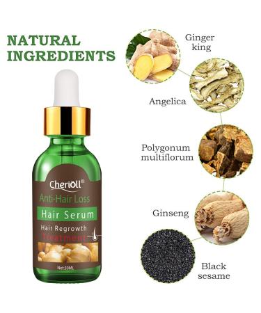 Hair Growth Serum - Stimulate New Growth, Thicker & Fuller Hair - Hair Loss & Thinning Treatment - Buy Online on GoSupps.com