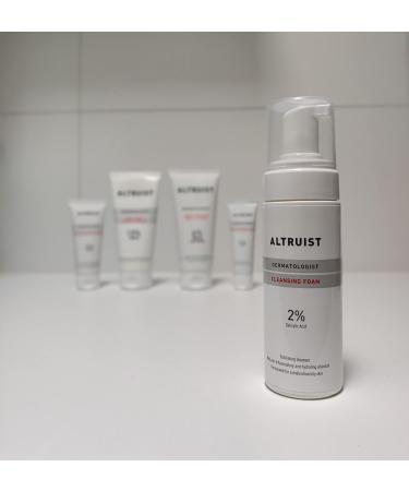 Altruist Dermatologist Cleansing Foam 2% Salicyclic Acid - Exfoliating cleanser with anti-inflammatory and hydrating allantoin formulated for combination/oily skin - Buy Online on GoSupps.com