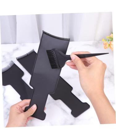FOMIYES 12 Pcs Hair Coloring Combs - Professional Highlight Board for Barber Balayage Dyeing - DIY Hair Stylist Brush for Home and Salon Use - Buy Online on GoSupps.com