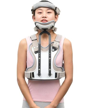Uziah Adjustable Neck Breast Orthosis - Fracture Fixation & Rehabilitation Support for Cervical Vertebrae Post-Trauma Arthritis & Surgical Fractures - International Shipping Available - Buy Online on GoSupps.com