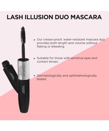 Colo.rbar Duo Mascara Carbon Black 4ml | Lengthening | Volumizing | Smudge-proof and waterproof - Buy Online on GoSupps.com