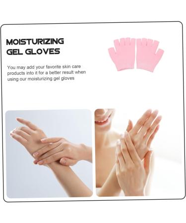 FRCOLOR 6 Pairs Gel Moisturizing Gloves Winter Gloves Sleeping Gloves Moisturizing Gloves for Grooming Glove Cracked Hands Moisturizing Gloves Fingerless Pink Hand Gloves Knitting Miss - Buy Online on GoSupps.com