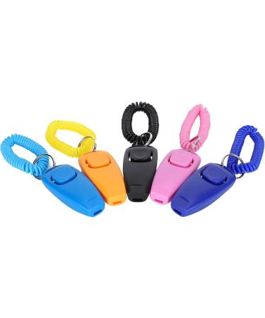 Dog Clicker and Whistle 2 in 1 Pet Training Whistle High Frequency Training and Behaviour Aid for All Breeds and Ages Puppy Friendly Great for House Toilet Recall and Training - Buy Online on GoSupps.com