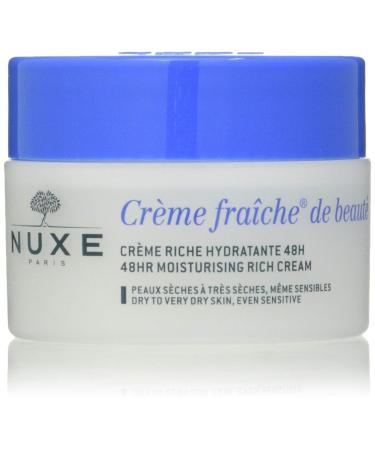 Nuxe Creme Fraiche De Beaute 48 Hr Moisturizing Rich Cream  1.7 Ounce 1.7 Ounce (Pack of 1)