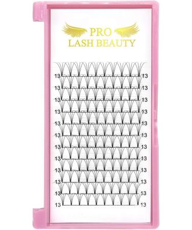 4D-D-0.10-14mm Short Stem Pre Made Fan Eyelash Extensions - Russian Volume Lashes 0.07 0.10 - 14 mm - Buy Online on GoSupps.com