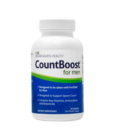 Count Boost for Men Male Fertility Supplement - 60 Capsules