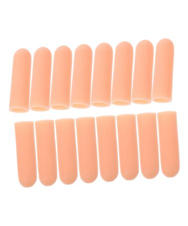 8 Pairs Finger Protector Silicone Finger Covers Anti-Cutting Finger Covers Finger Protection Accessory Finger Protection Covers Reusable Finger Covers Silicone Finger Sleeve As Shown 1 5x1.5cm