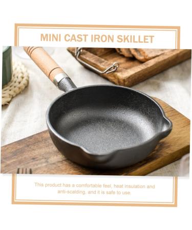 DELURA 1 Set Round Griddle Cookware Egg Frying Pan Mini Egg Pan Mini Pan Steak Frying Pan Pan Breakfast Pan Cooking Utensils Mini Egg Frying Pan Kitchen Supply - Buy Online on GoSupps.com
