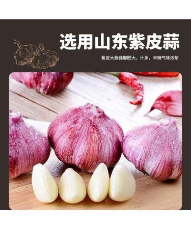 Laba garlic emerald green garlic pickled pickles sweet and sour garlic Honey garlic Shandong specialty pickled vegetables condiment (Laba Garlic 200g (bagged) 3 can) Laba Garlic 200g (bagged) 3 can - Buy Online on GoSupps.com