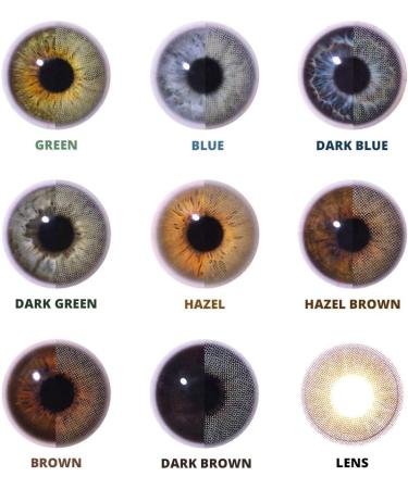 Chromaview Mist Gray Colored Contact Lenses - Daily Wear Prescription-Free | Buy Internationally - Buy Online on GoSupps.com