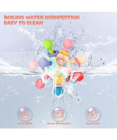 BPA-Free Baby Teething Toys for Babies 0-12 Months | Teething Relief Soft Chew Toy - Buy Online on GoSupps.com