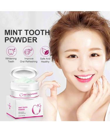 CrystalClean Smile Powder | Teeth Whitening & Stain Remover | Medilisk Mint Tooth Powder (2PC) - Brighten Your Smile! - Buy Online on GoSupps.com