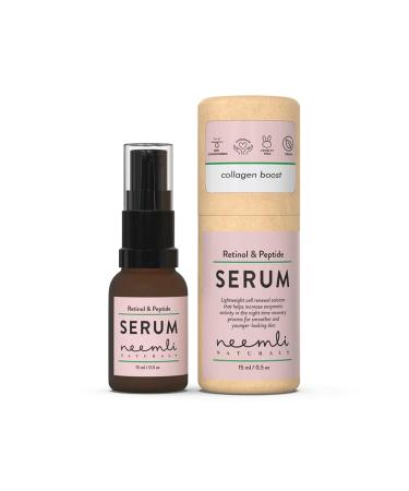 Neemli Naturals Retinol & Peptide Serum - Lightweight Renewal Solution for Smooth Even-Toned Skin | 30ml - Youthful Glowing Complexion - International Shipping Available - Buy Online on GoSupps.com