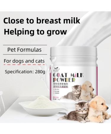 Pet Health Supplement - 280g All-life Calcium Enriched Goat Milk Powder for Dogs and Cats - Buy Online on GoSupps.com