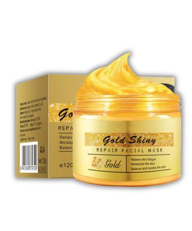 Face Masks Beauty - Gold Shiny Repair Face Mask - Face Masks Skincare for Reducing Fine Lines & Wrinkles - Anti Wrinkle Anti Aging Face Masks - Skin Care Improving Firming Facial Mask - Deep Cleaning