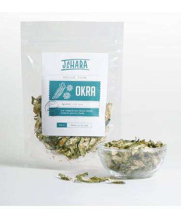 Dried Okra or lady's fingers Premium Quality dehydrated okra 25g healthy herbal tea - Buy Online on GoSupps.com