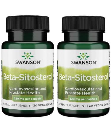Swanson Ultra High Potency Beta-Sitosterol 30 Veg Capsules - 2 Pack
