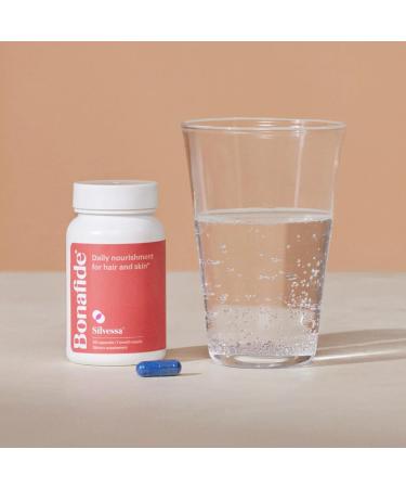 Bonafide Silvessa Hair & Skin Support Capsules | Hormone-Free & Drug-Free Nourishment for Menopause | 30-Day Supply - Buy Online on GoSupps.com