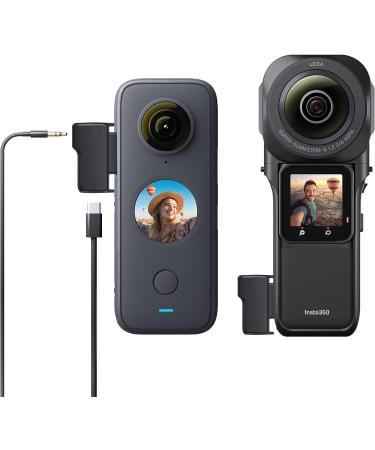 CYNOVA Upgraded Insta360 Mic Adapter | 3.5mm Audio Jack for Insta360 One RS/One X2 | External Microphone USB-C Port - Buy Online on GoSupps.com