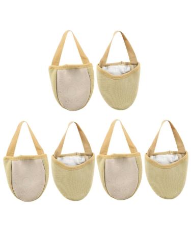 3 Pairs Yoga Toe Protector Forefoot Socks Forefoot Cushions Forefoot Pads Breathable Forefoot Cushion Shoes Pads Front Palm Pads Half Palm Socks Shoes Cushion